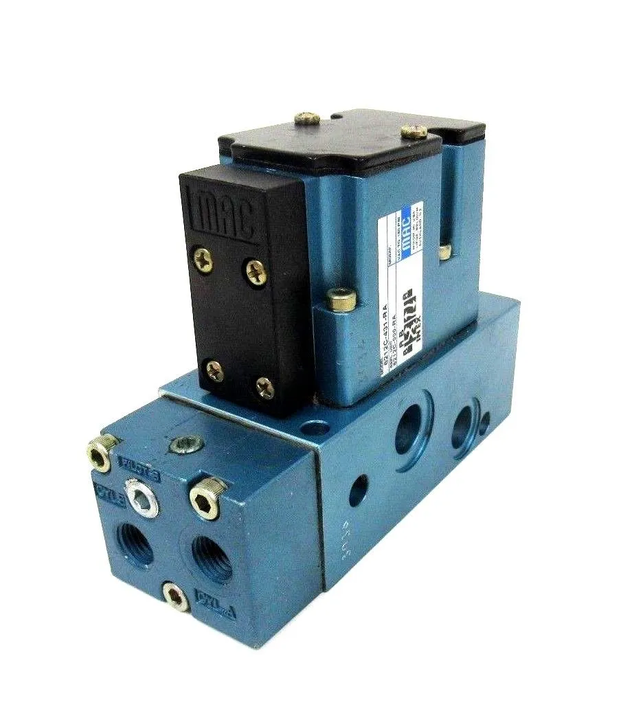 NEW MAC VALVES 6212C-431-RA SOLENOID VALVE 6212C431RA