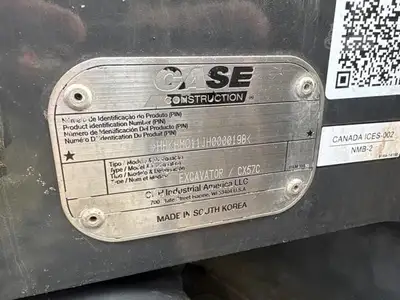 Used 2017 CASE CX57C Crawler Excavators - Mini New Hampshire US | Beauregard Equipment #1511215