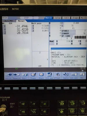 2013 MITSUBISHI LITZ SV-1000B Vertical Machining Centers | Machinery Resources International (6)