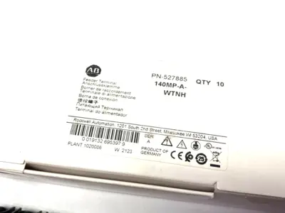 140MP-A-WTNH | Allen Bradley  Ser. A Busbar Feeder Terminal BOX OF 10 - New Other