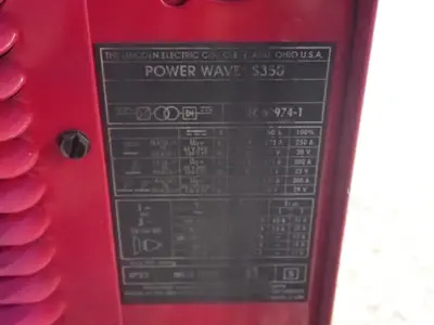 Used LINCOLN ELECTRIC K28233 / POWER WAVE S350 Welding Machinery (Other) Ohio US | HGR 24 #1089540