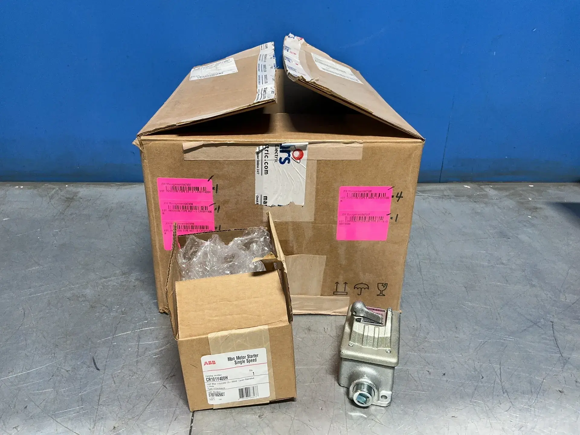 Used ABB CR101Y400H Motor Controllers Ohio US | HGR 24 #1280246