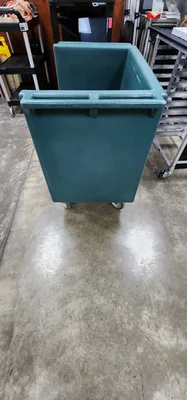Used Cambro Used Cambro TDC2029 Slate Blue Dish Cart - 38" x 22" x 34" Restaurant Equipment (Miscellaneous) Illinois US | Falcon Restaurant Supply #1376420
