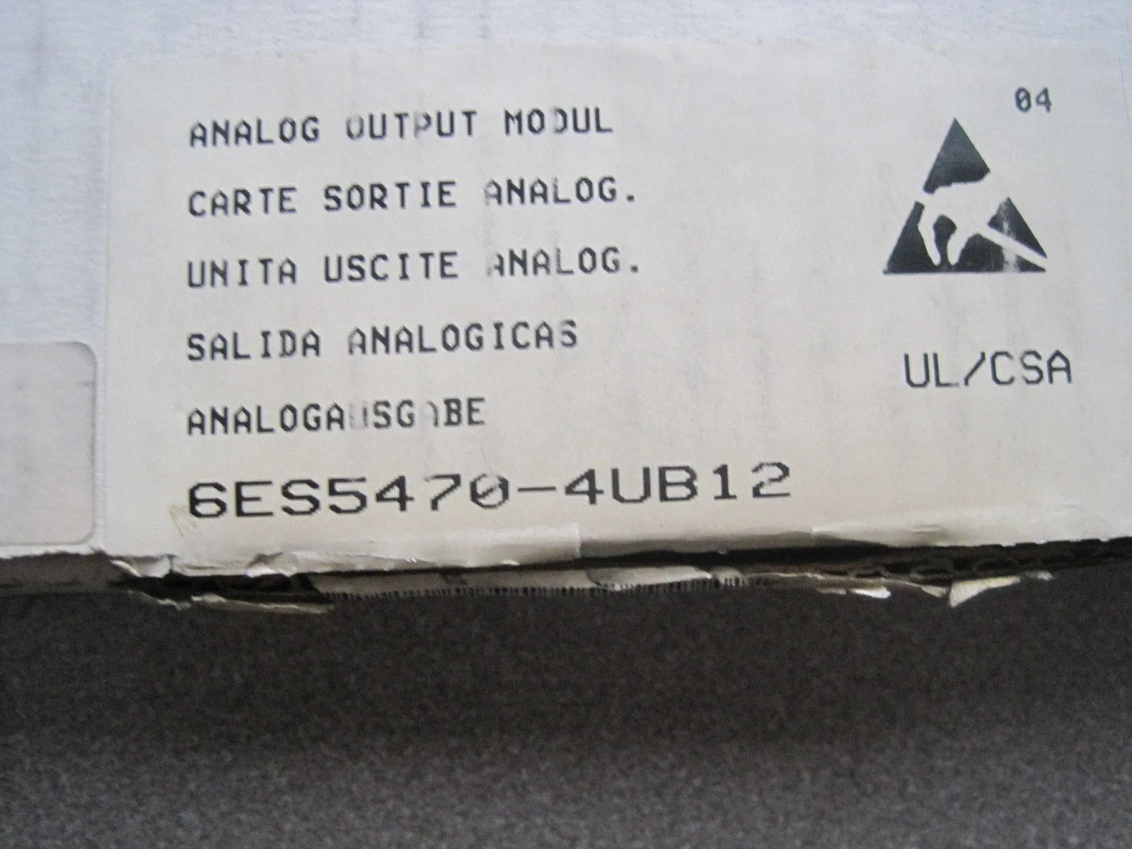NEW SIEMENS 6ES5470-4UB12 MODULE