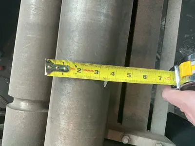 Used SAN ANGELO & FOUNDRY & MACHINE CO. B400 Plate Bending Rolls including Pinch Ohio US | HGR 24 #1505845
