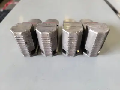 Lathe Chuck Top Jaws 3-1/2" x 2-1/2" x 1-1/4" (Set of 4)