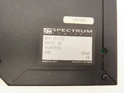 Used SPECTRUM _UNKNOWN_ PLC Input & Output | Arrow Industrial #557775