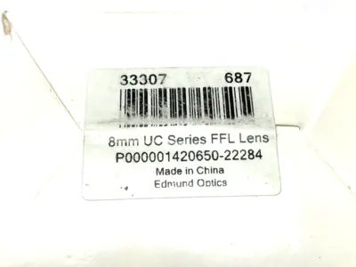NEW EDMUND OPTICS TECHSPEC 8MM UC SERIES FIXED FOCAL LENGTH LENS