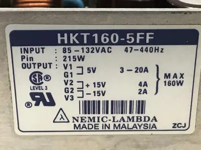 USED NEMIC-LAMBDA HKT160-5FF