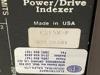 Used API P315X Series Power Drive Indexer Motor Controllers Michigan US | Maverick Industrial Sales #1496173