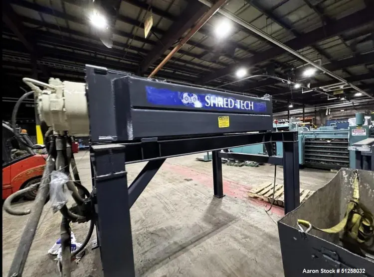 Used SHRED-TECH ST-100 Dual Rotor or Single Rotor Shredders Illinois US | Aaron Equipment #1423200