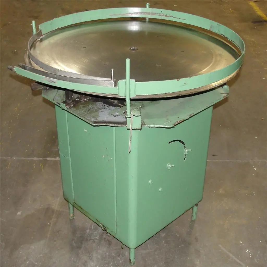 SPC6127  Accumulation Table 35" rotary accumulation table Stainless Steel Contact Parts