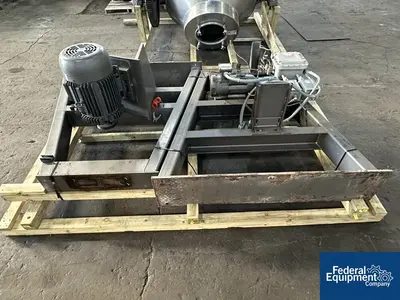 USED Gemco 30 Cu Ft Gemco Double Cone Blender with Bar and Stands