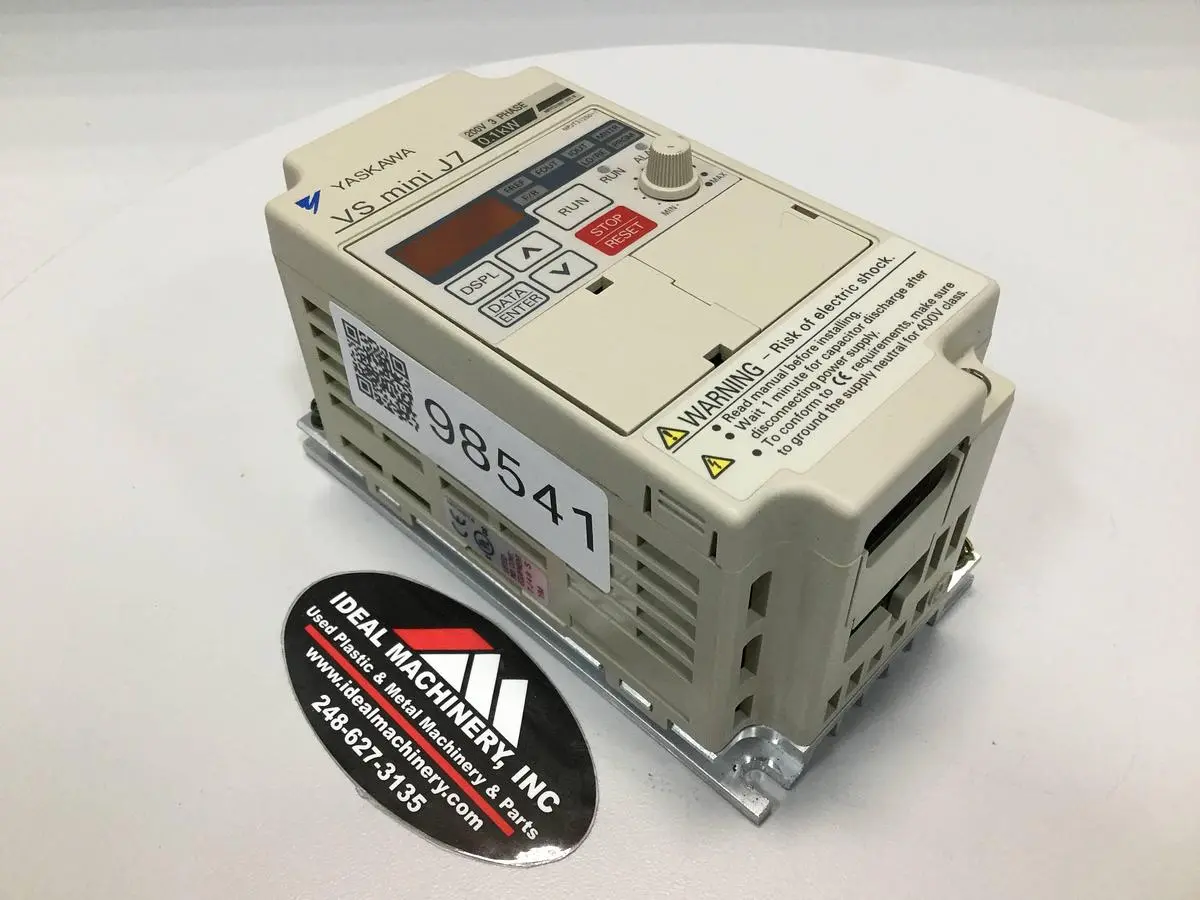 Used YASKAWA CIMR-J7AA20P1 Variable Speed Drives Michigan US | Ideal Machinery #1317000