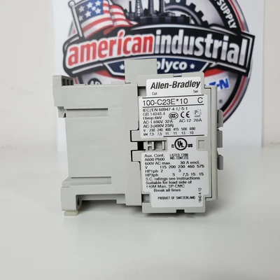 Used Allen-Bradley 100-C23E*10 PLC Contactors California US | American Industrial Supply Co. #1377152