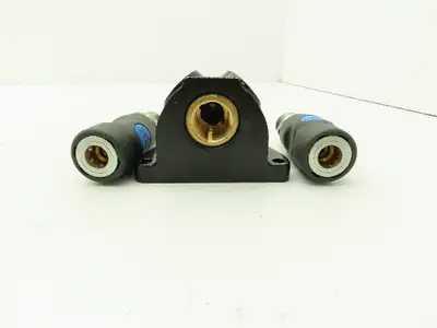 Prevost ISI 068203WK Compressed Air Manifold 1/2" FNPT Coupler Drain 1/4"
