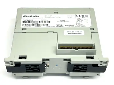 USED ALLEN-BRADLEY SER. A COMPACTLOGIX L4X ETHERNET/IP MODULE