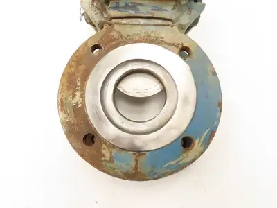 DeZurik 828 3" Knife Gate Valve Lug Style Rising Stem 316SS Disc Rubber Seat