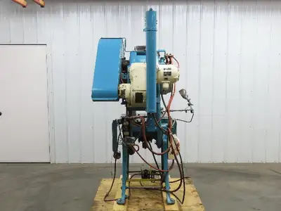 L&J No 2 Mechanical OBI Punch Press 18 Ton 2" Stroke 5-1/2" Throat 1Hp Varidrive