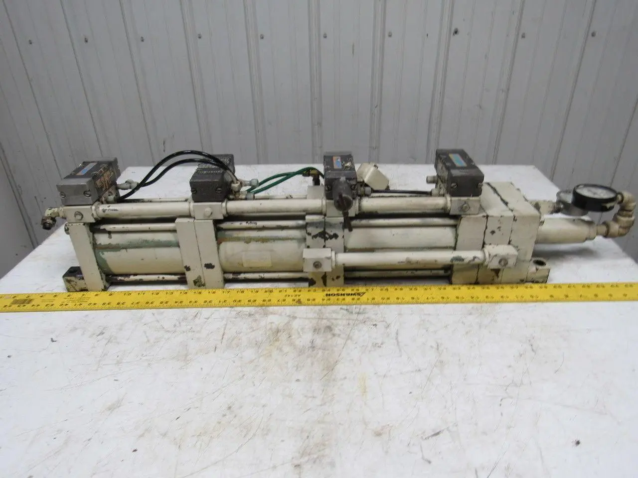 Miller Fluid A50T Booster Power Tandem Unit 150 PSI 5" Bore 6" Stroke