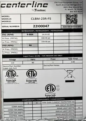USED TRAULSEN CLBM-23F-FS