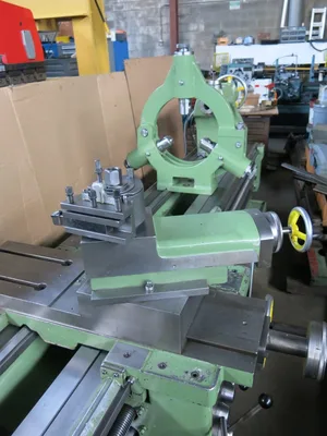 USED MEUSER M4L-160 HOLLOW SPINDLE LATHE