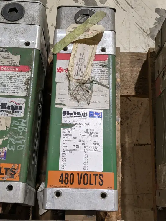 Used Roman T48665X2937WX Welding Transformers Michigan US | Maverick Industrial Sales #1467871