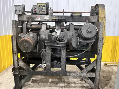 2" ROTARY 2-ROLL TUBE & BAR STRAIGHTENER: STOCK #22570