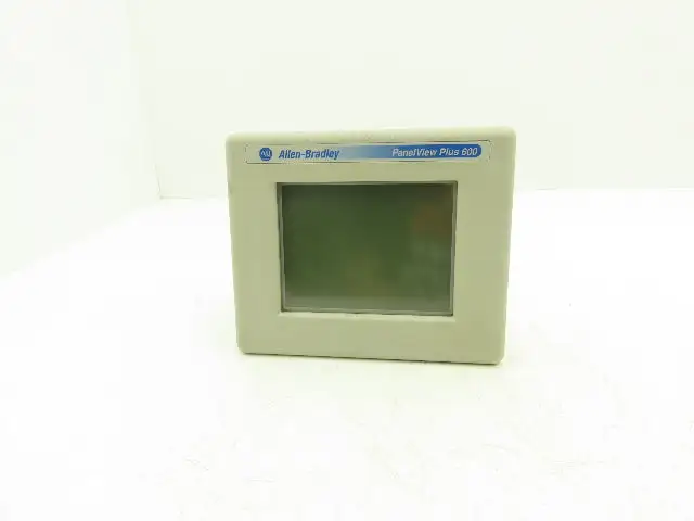 Allen Bradley 2711PC-T6M20D PanelView Plus Compact 600 Display Touch Panel