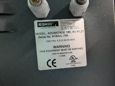 ESKO ADVANTAGE 180 X1/Y1/Z1 Media Filter | ESS Industrial Equipment Sales (6)