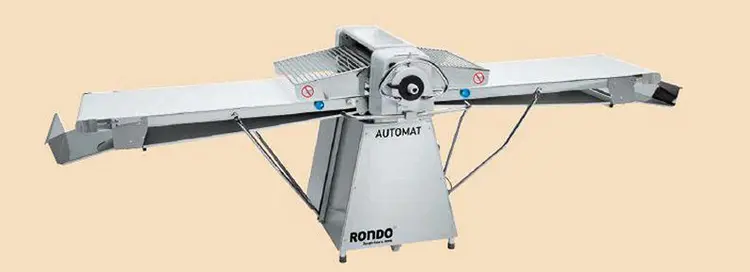 New | in-Stock RONDO MANOMAT AND AUTOMAT Dough Sheeters & Presses | Harvest Equipment and Fabrication Inc #722403