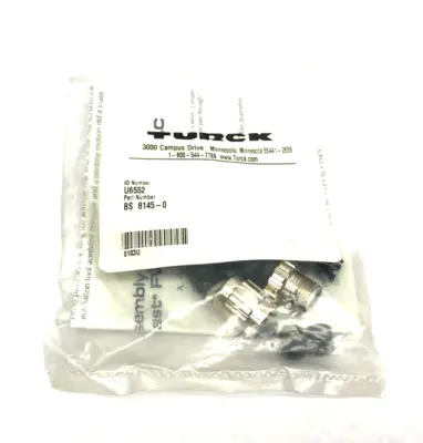 NEW TURCK EUROFAST FIELD WIREABLE CONNECTOR U6552