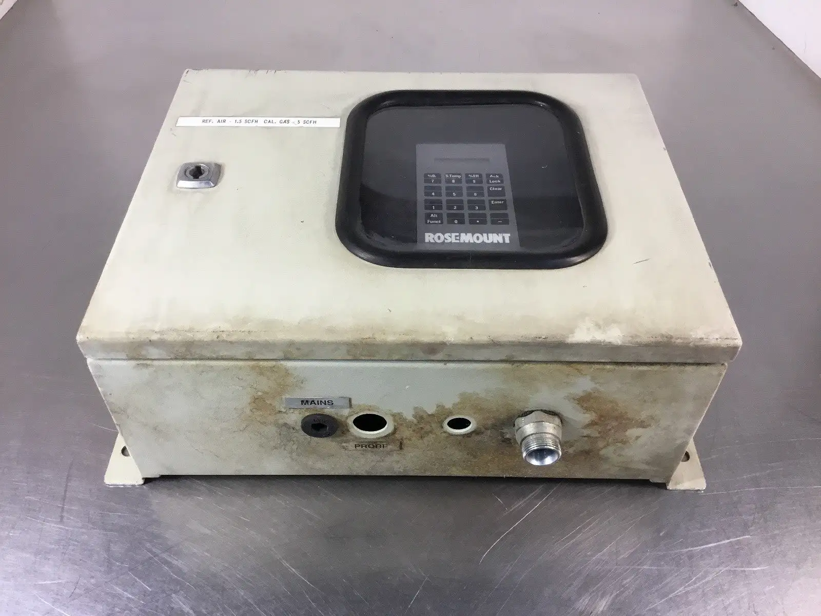 FISHER ROSEMOUNT 1U05600G01 Oxygen Analyzer 5E