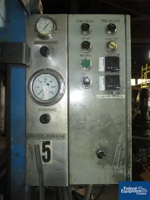 Unknown 392.5 Ton Slab Side Transfer Molding Press, 24" x 24"