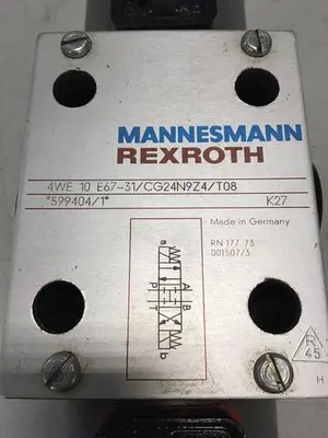 USED MANNESMANN REXROTH 4WE10E6731/CG24N9Z4T08