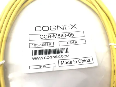 New | in-Stock Cognex CCB-M8IO-05 Cable & Wire Michigan US | Maverick Industrial Sales #1393295