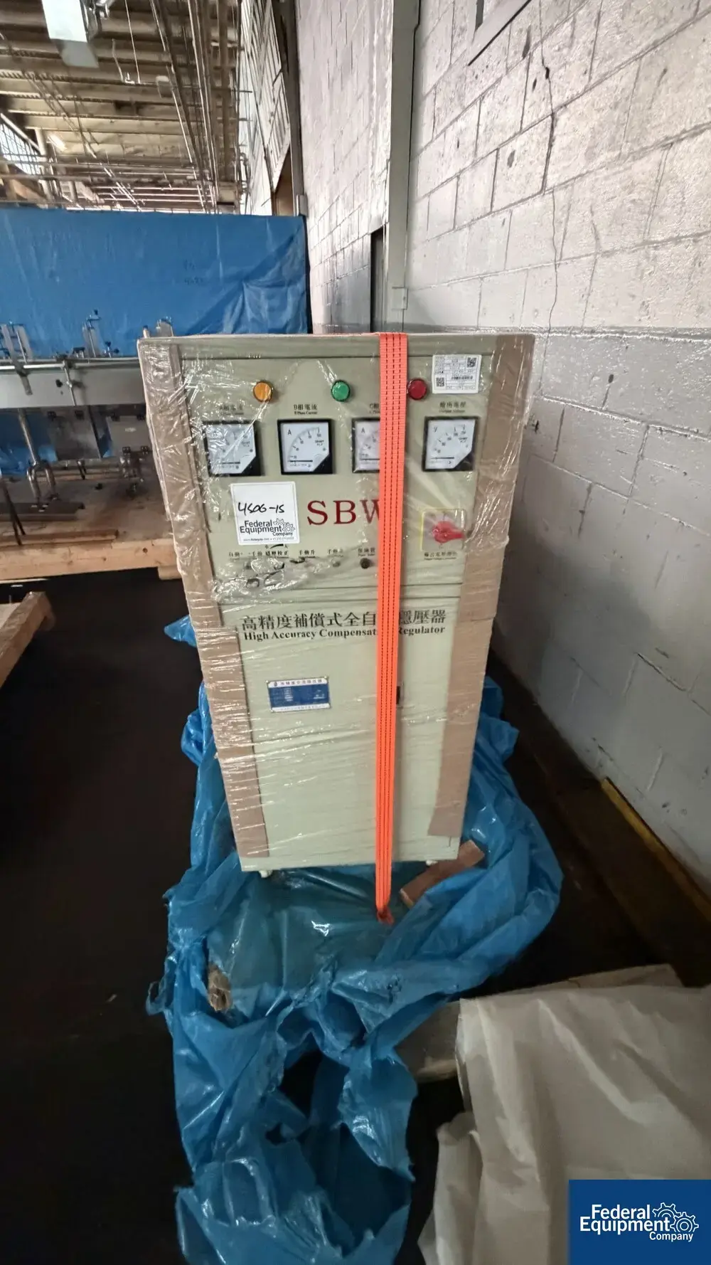 USED Pharmapack SBW High Accuracy Compensator Regulator