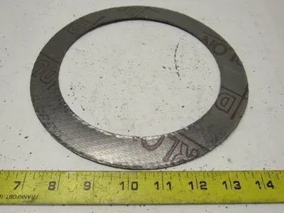 Durlon FGT316 150# 6" X 1/16" Flexible Graphite Flat Ring Gasket Lot Of 24