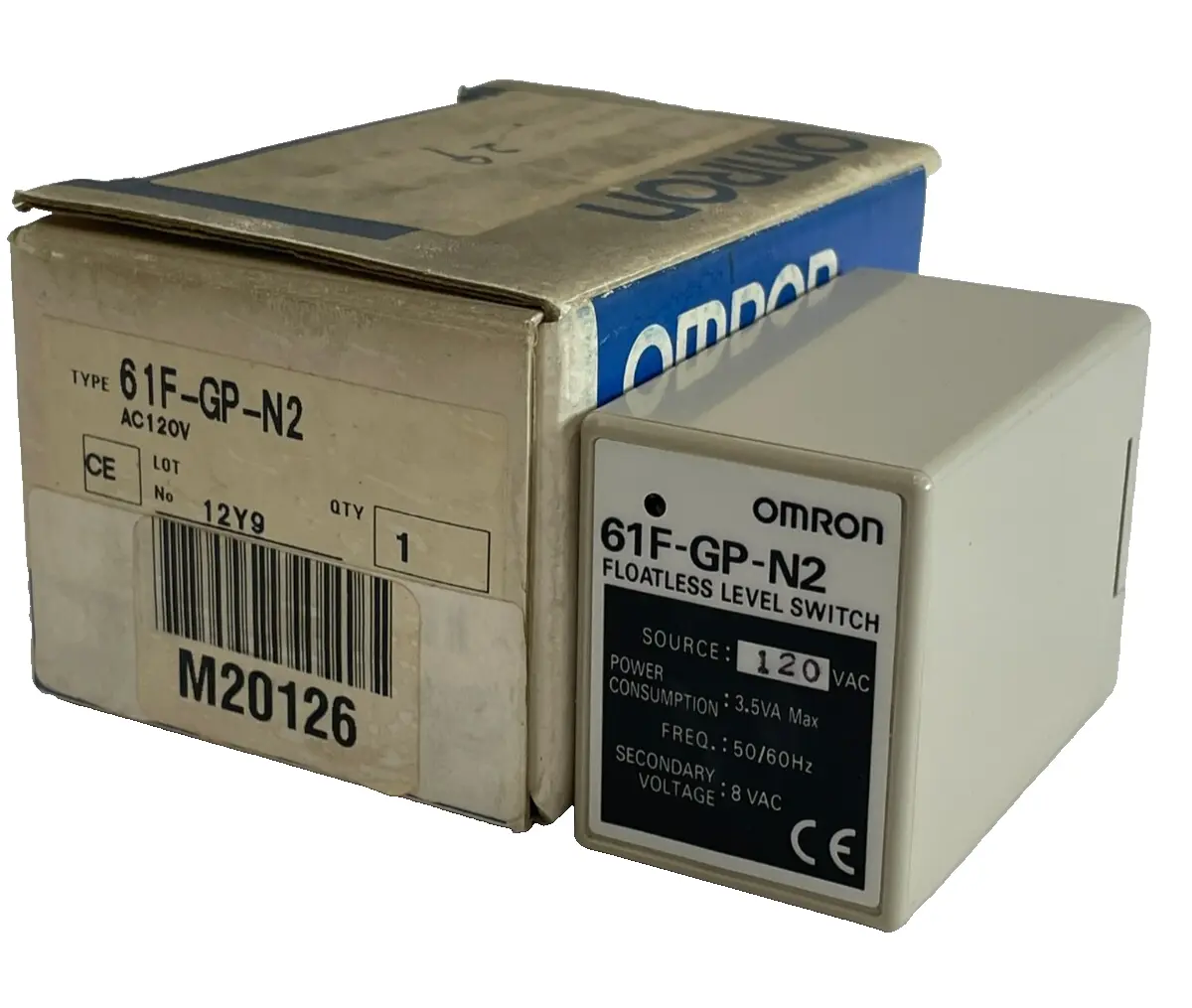 NEW OMRON 61F-GP-N2 LEVEL SWITCH AC120 61FGPN2