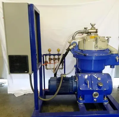 Alfa-Laval MAPX 207 SGT-29-60 purifier centrifuge, 316SS.
