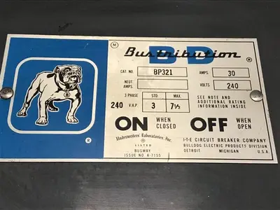 USED ITE BP321