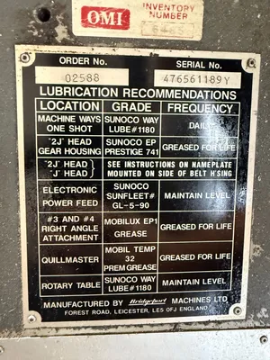 1989 BRIDGEPORT SERIES 1 Milling Machines | GMT (14)