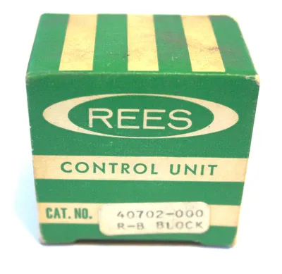 6 NEW REES 40702-000 CONTACT BLOCKS 40702000