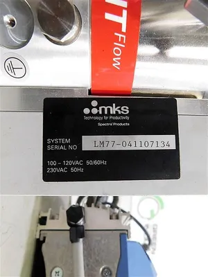 MKS Micro Vision2 Gas Analyzer Assembly Pfeiffer SplitFlow80 Vacuum AS-IS