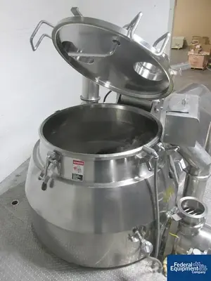 USED Glatt 600 Liter Glatt Powrex High Shear Mixer, S/S, Model FM-VG600