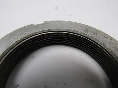N-10 Locknuts 18 Threads per Inch 2.688" Outside Dia Lot of 3