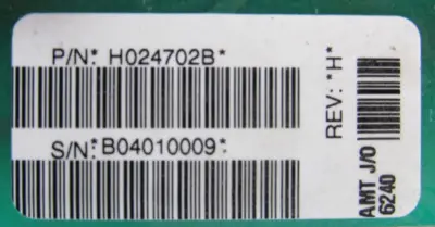 REFURBISHED ROBICON H024702B CIRCUIT BOARD REV. H 026D024701