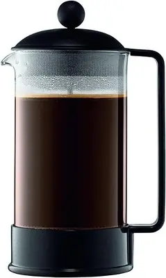 New* Bodum Brazil 8 Cup / 34oz French Press Coffee Maker - Black