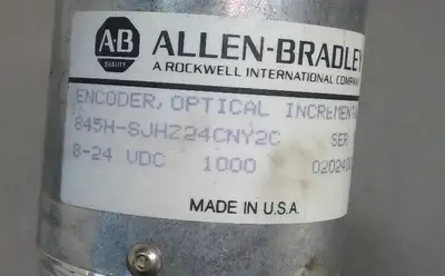 USED Allen-Bradley Allen-Bradley 845H-SJHZ24CNY2C Series B Encoder 8-24 VDC 5D