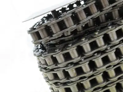 HKK 60-1R Roller Chain #60 Riveted Standard Duty .75 Pitch 50' Reel